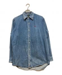 POLO COUNTRY（ポロカントリー）の古着「シャツ」｜ブルー