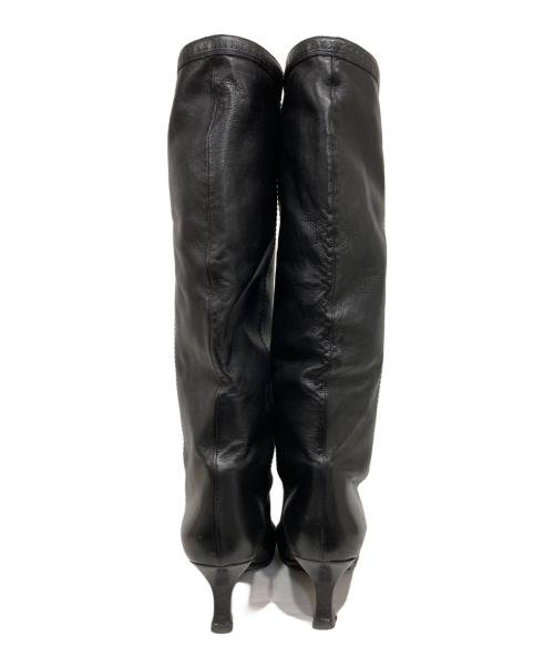 LOUIS VUITTON（ルイ ヴィトン）LOUIS VUITTON (ルイ ヴィトン) ロングブーツ ブラック サイズ:37 1/2の古着・服飾アイテム