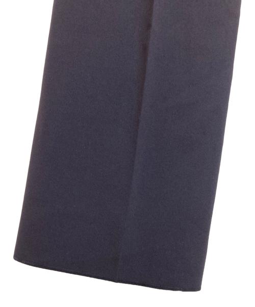 MaxMara（マックスマーラ）MaxMara (マックスマーラ) ワイドスラックス ネイビー サイズ:44の古着・服飾アイテム