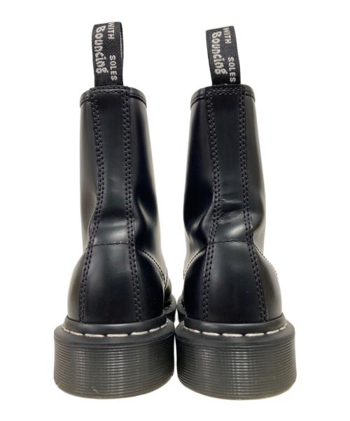 Dr.Martens（ドクターマーチン）Dr.Martens (ドクターマーチン) 1460 WHITE STITCH 8ホールブーツ ブラック サイズ:UK4の古着・服飾アイテム