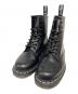 Dr.Martens（ドクターマーチン）の古着「1460 WHITE STITCH 8ホールブーツ」｜ブラック