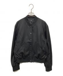 theory（セオリー）の古着「Sleek Saxony Varsity」｜ブラック