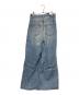 moussy (マウジー) CROSS WAIST WIDE STRAIGHT インディゴ サイズ:1：5000円