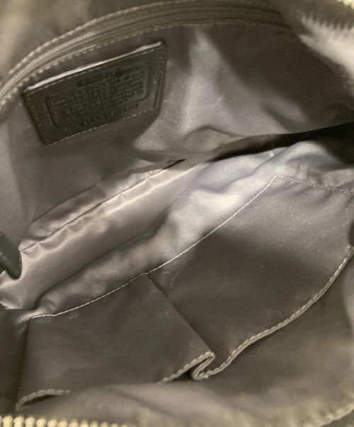 COACH（コーチ）COACH (コーチ) ワンショルダーバッグ ブラックの古着・服飾アイテム