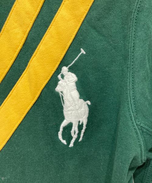POLO RALPH LAUREN（ポロ・ラルフローレン）POLO RALPH LAUREN (ポロ・ラルフローレン) ビックポニージップパーカー グリーン サイズ:Ｓの古着・服飾アイテム