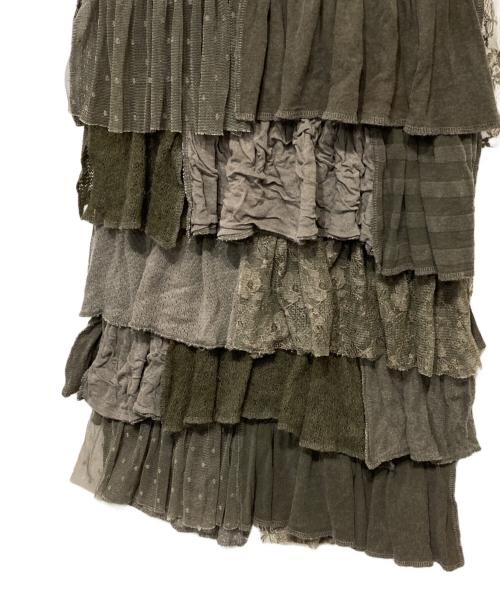 hysterics（ヒステリックス）hysterics (ヒステリックス) フリルビスチェ グレー サイズ:FREEの古着・服飾アイテム