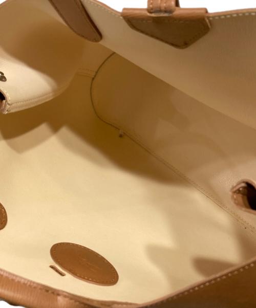 LONGCHAMP（ロンシャン）LONGCHAMP (ロンシャン) ロゾ リバーシブルトートバッグ ブラウンの古着・服飾アイテム