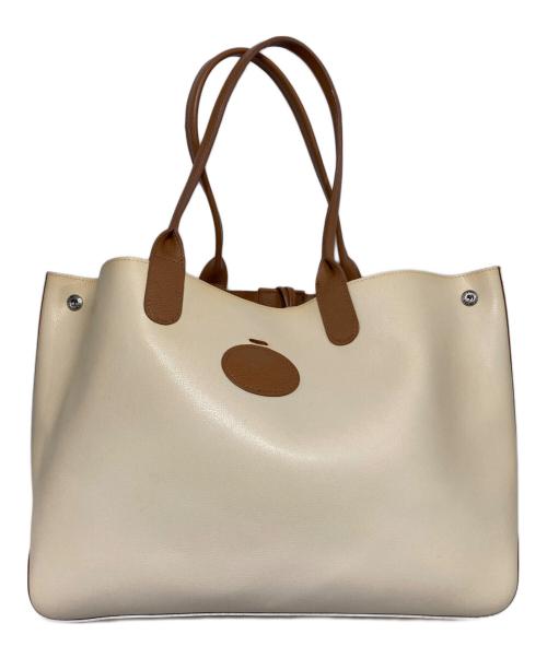 LONGCHAMP（ロンシャン）LONGCHAMP (ロンシャン) ロゾ リバーシブルトートバッグ ブラウンの古着・服飾アイテム