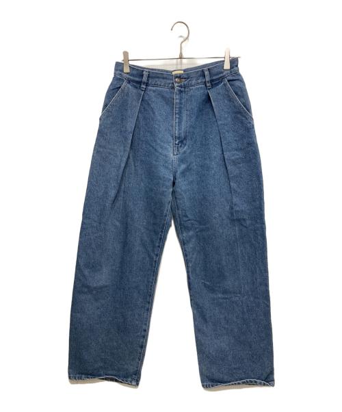 PAY DAY（ペイデイ）PAY DAY (ペイデイ) タックデニムパンツ インディゴ サイズ:38の古着・服飾アイテム