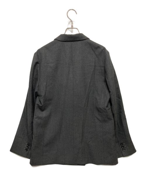 Spick and Span（スピック＆スパン）Spick and Span (スピック＆スパン) ミルドクロスピークドラペルジャケット グレー サイズ:38の古着・服飾アイテム