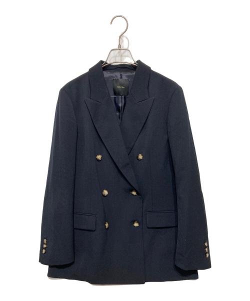 Spick and Span（スピック＆スパン）Spick and Span (スピック＆スパン) カルゼダブルブレストジャケット ネイビー サイズ:38の古着・服飾アイテム