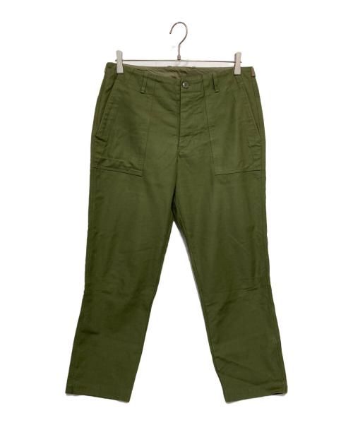 maillot（マイヨ）maillot (マイヨ) Military N/C Baker Pants グリーン サイズ:1の古着・服飾アイテム