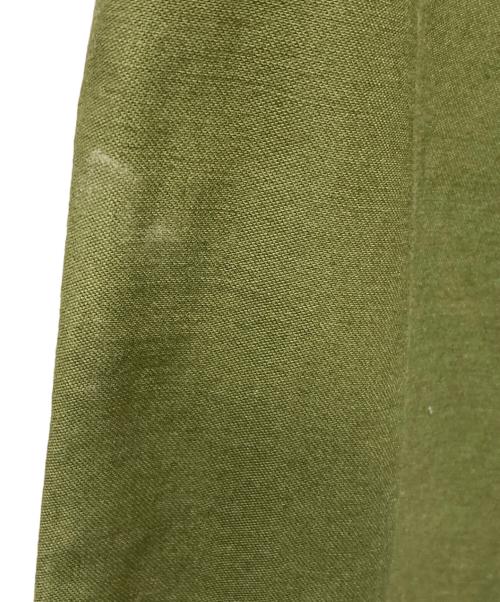 maillot（マイヨ）maillot (マイヨ) Military N/C Baker Pants グリーン サイズ:1の古着・服飾アイテム
