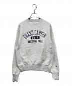 Champion REVERSE WEAVEチャンピオン リバース ウィーブ）の古着「CRAND CANYONスウェット」｜グレー