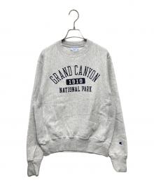 Champion REVERSE WEAVE（チャンピオン リバース ウィーブ）の古着「CRAND CANYONスウェット」｜グレー