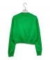 CABaN (キャバン) コットンカシミヤ クルーネックカーディガン グリーン サイズ:XS：15000円