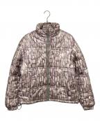 HUFハフ）の古着「89 WARPED Camo Tyvek PUFFER」｜グレー
