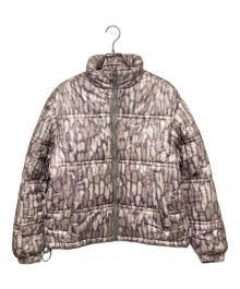 HUF（ハフ）の古着「89 WARPED Camo Tyvek PUFFER」｜グレー
