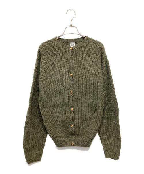 BASERANGE（ベースレンジ）BASERANGE (ベースレンジ) MEA CARDIGAN カーキ サイズ:XS/Sの古着・服飾アイテム