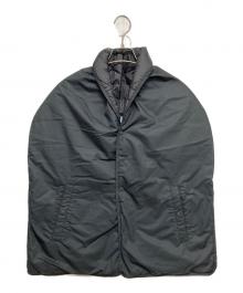 THE NORTH FACE（ザ ノース フェイス）の古着「Lightweight Twill Mountain Down Cape」｜ブラック