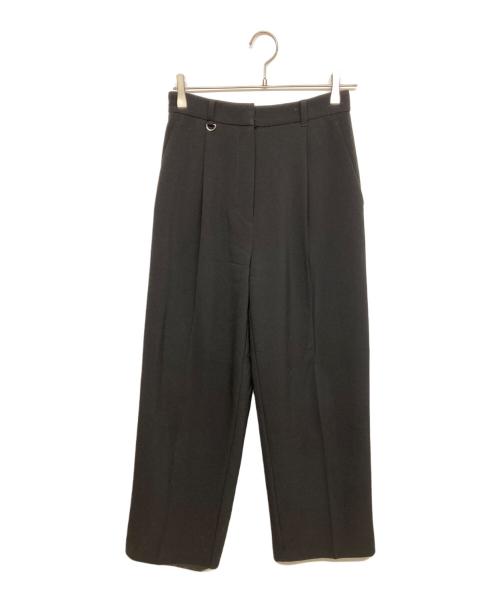 CLANE（クラネ）CLANE (クラネ) 2WAY TUCK STRAIGHT PANTS ブラック サイズ:１の古着・服飾アイテム