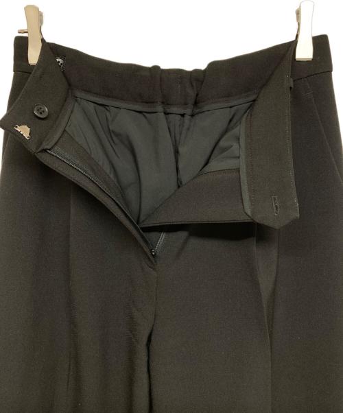 CLANE（クラネ）CLANE (クラネ) 2WAY TUCK STRAIGHT PANTS ブラック サイズ:１の古着・服飾アイテム