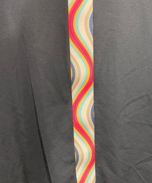PS Paul Smith（ＰＳポールスミス）PS Paul Smith (ＰＳポールスミス) スワールトリム フーディー ブラック サイズ:Mの古着・服飾アイテム