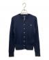 POLO RALPH LAUREN（ポロ・ラルフローレン）の古着「ケーブルニットカーディガン」｜ネイビー