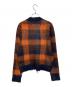 ACNE STUDIOS (アクネ ストゥディオズ) アルパカブレンドブロックチェックニット オレンジ×ネイビー サイズ:XS：10000円