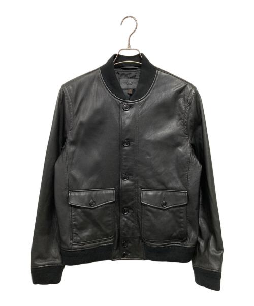 COACH（コーチ）COACH (コーチ) レザージャケット ブラック サイズ:Mの古着・服飾アイテム