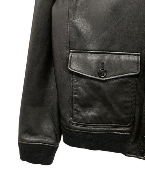 COACH（コーチ）COACH (コーチ) レザージャケット ブラック サイズ:Mの古着・服飾アイテム