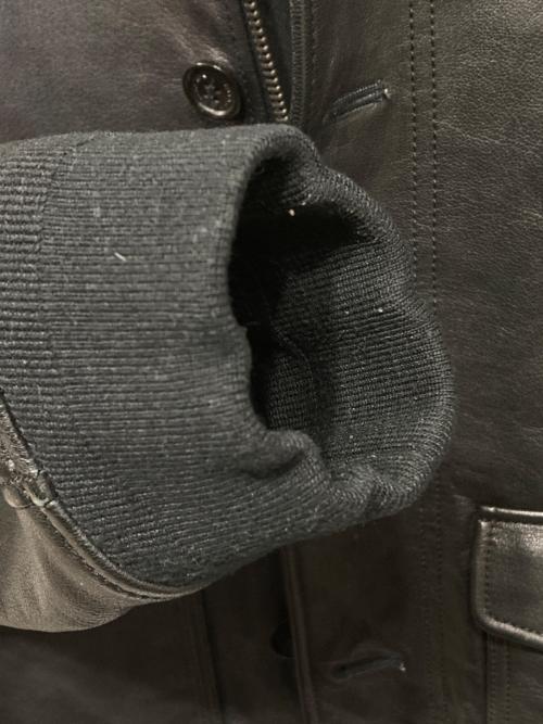 COACH（コーチ）COACH (コーチ) レザージャケット ブラック サイズ:Mの古着・服飾アイテム