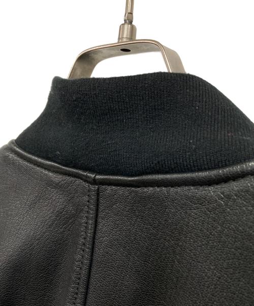 COACH（コーチ）COACH (コーチ) レザージャケット ブラック サイズ:Mの古着・服飾アイテム