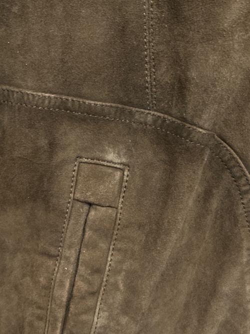 BOSS HUGO BOSS（ボス ヒューゴボス）BOSS HUGO BOSS (ボス ヒューゴボス) スウェードジャケット ブラウン サイズ:UK46の古着・服飾アイテム