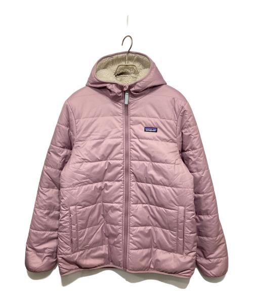 Patagonia（パタゴニア）Patagonia (パタゴニア) キッズ・リバーシブル・レディ・フレディ・フーディ アイボリー サイズ:キッズサイズ：XXL(16-18)の古着・服飾アイテム