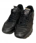 REEBOK×Maison Margielaリーボック×メゾンマルジェラ）の古着「ローカットスニーカー/Classic Leather Memory Of Shoes」｜ブラック