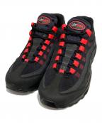NIKEナイキ）の古着「ローカットスニーカー/AIRMAX 95 OG BLACK LASER CRIMSON」｜ブラック×レッド