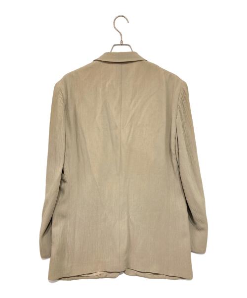 ISSEY MIYAKE MEN（イッセイミヤケメン）ISSEY MIYAKE MEN (イッセイミヤケメン) 3Bジャケット ベージュ サイズ:Lの古着・服飾アイテム
