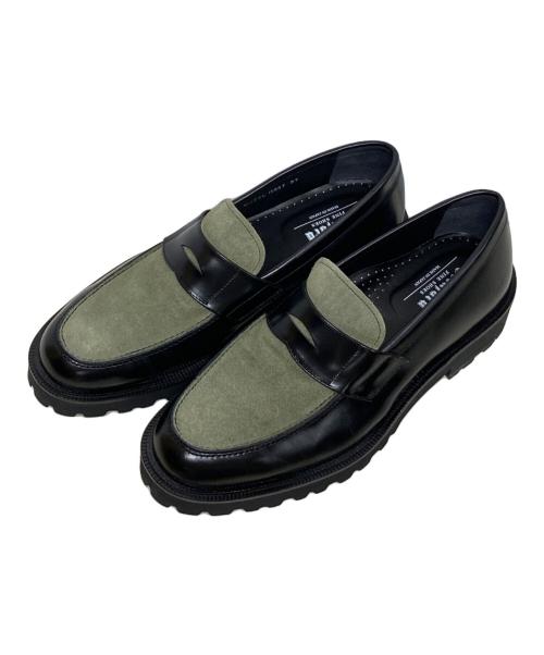 kenford（ケンフォード）kenford (ケンフォード) ローファー カーキ×ブラック サイズ:27の古着・服飾アイテム