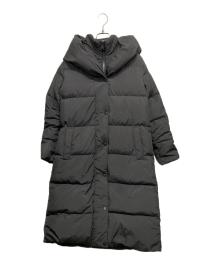 LAUREN RALPH LAUREN（ローレン ラルフ ローレン）の古着「オーバーサイズカラー キルテッド ダウン コート」｜ブラック