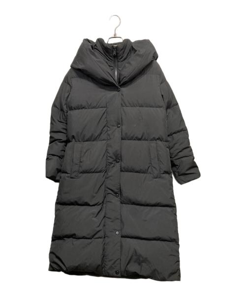 LAUREN RALPH LAUREN（ローレン ラルフ ローレン）LAUREN RALPH LAUREN (ローレン ラルフ ローレン) オーバーサイズカラー キルテッド ダウン コート ブラック サイズ:Mの古着・服飾アイテム