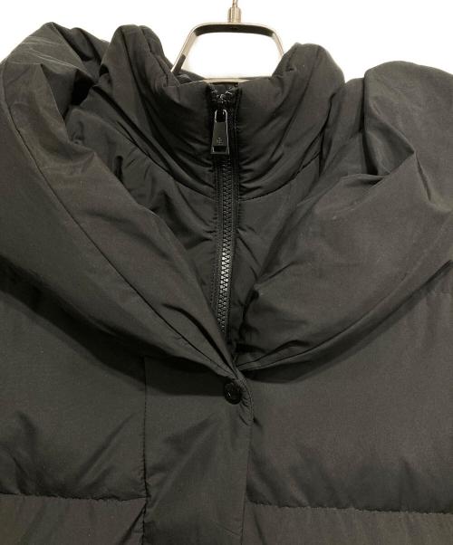 LAUREN RALPH LAUREN（ローレン ラルフ ローレン）LAUREN RALPH LAUREN (ローレン ラルフ ローレン) オーバーサイズカラー キルテッド ダウン コート ブラック サイズ:Mの古着・服飾アイテム
