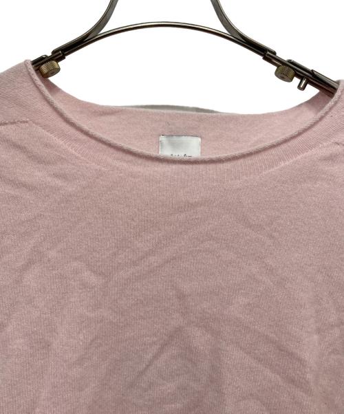Spick and Span（スピック＆スパン）Spick and Span (スピック＆スパン) CHESSルーズボートネックプルオーバー ピンク サイズ:Freeの古着・服飾アイテム