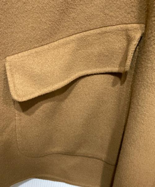 BASILE 28（バジーレ28）BASILE 28 (バジーレ28) コットンウールフーデッドコート ブラウン サイズ:9の古着・服飾アイテム