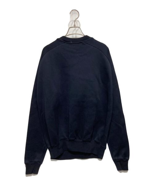 PLAN C（プランシー）PLAN C (プランシー) ワンポイントワッペンスウェット ネイビー サイズ:XSの古着・服飾アイテム