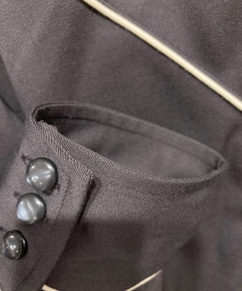 WACKO MARIA（ワコマリア）WACKO MARIA (ワコマリア) ウール パイピング ウエスタンシャツ グレー サイズ:Mの古着・服飾アイテム