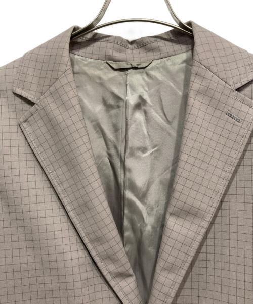STEVEN ALAN（スティーブンアラン）STEVEN ALAN (スティーブンアラン) WL GRAPH/CHECK NOTCHED LAPEL JACKET グレー サイズ:Ｓの古着・服飾アイテム