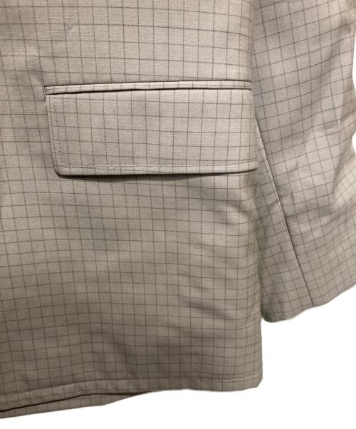 STEVEN ALAN（スティーブンアラン）STEVEN ALAN (スティーブンアラン) WL GRAPH/CHECK NOTCHED LAPEL JACKET グレー サイズ:Ｓの古着・服飾アイテム
