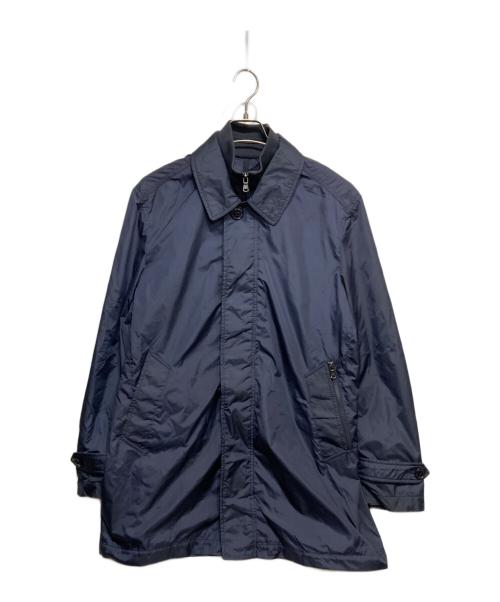 MONCLER（モンクレール）MONCLER (モンクレール) ナイロンコート ネイビー サイズ:2の古着・服飾アイテム
