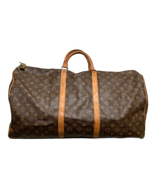 LOUIS VUITTON（ルイ ヴィトン）LOUIS VUITTON (ルイ ヴィトン) トラベルバッグ ブラウンの古着・服飾アイテム